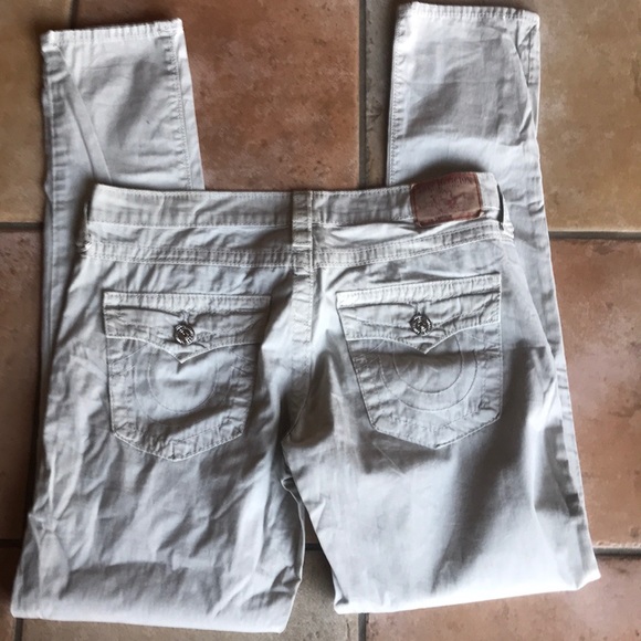 True religion skinny pants khaki Fits size 29 - Picture 5 of 5